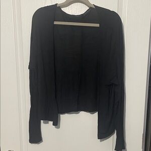 Sheer Lightweight Black Shrug